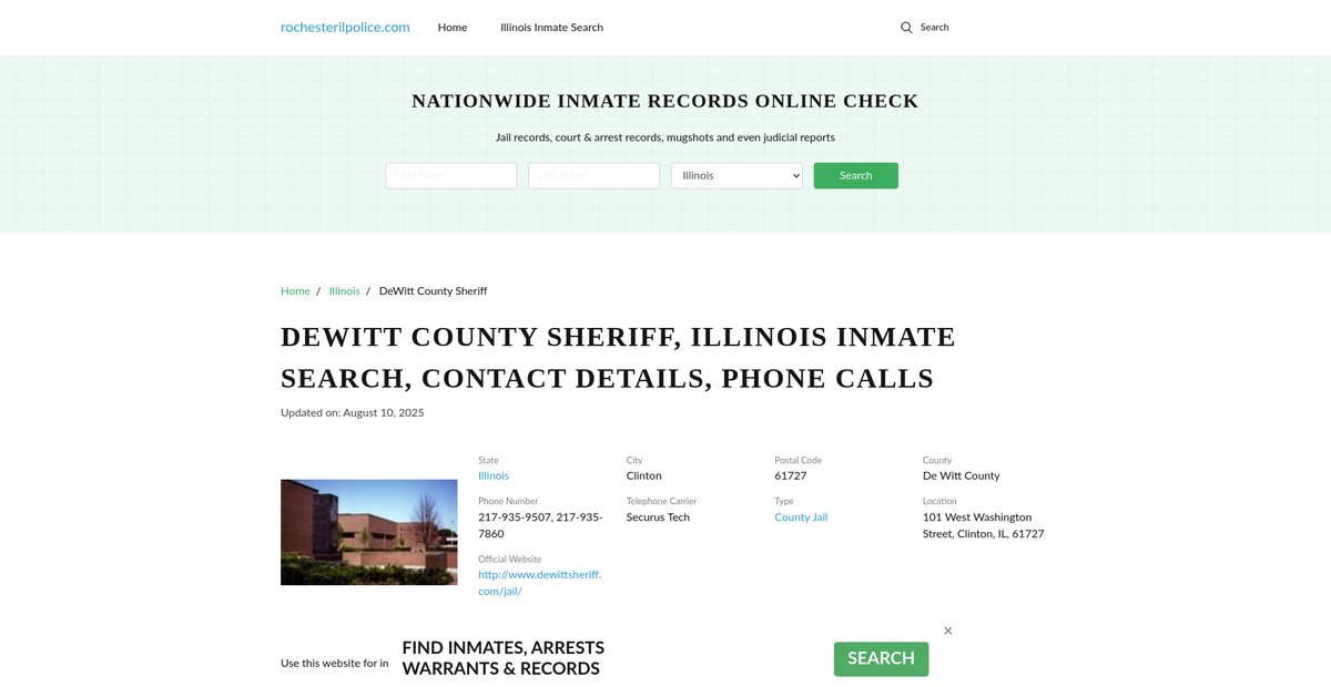 Preview of rochesterilpolice.com