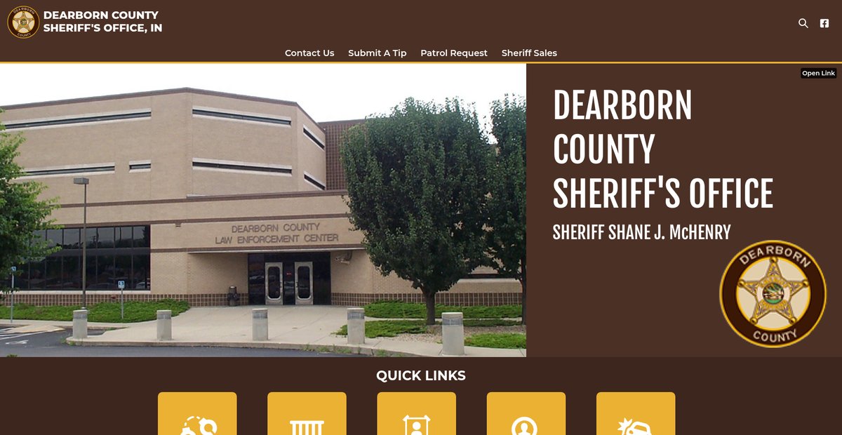 Preview of dearborncountysheriff.org