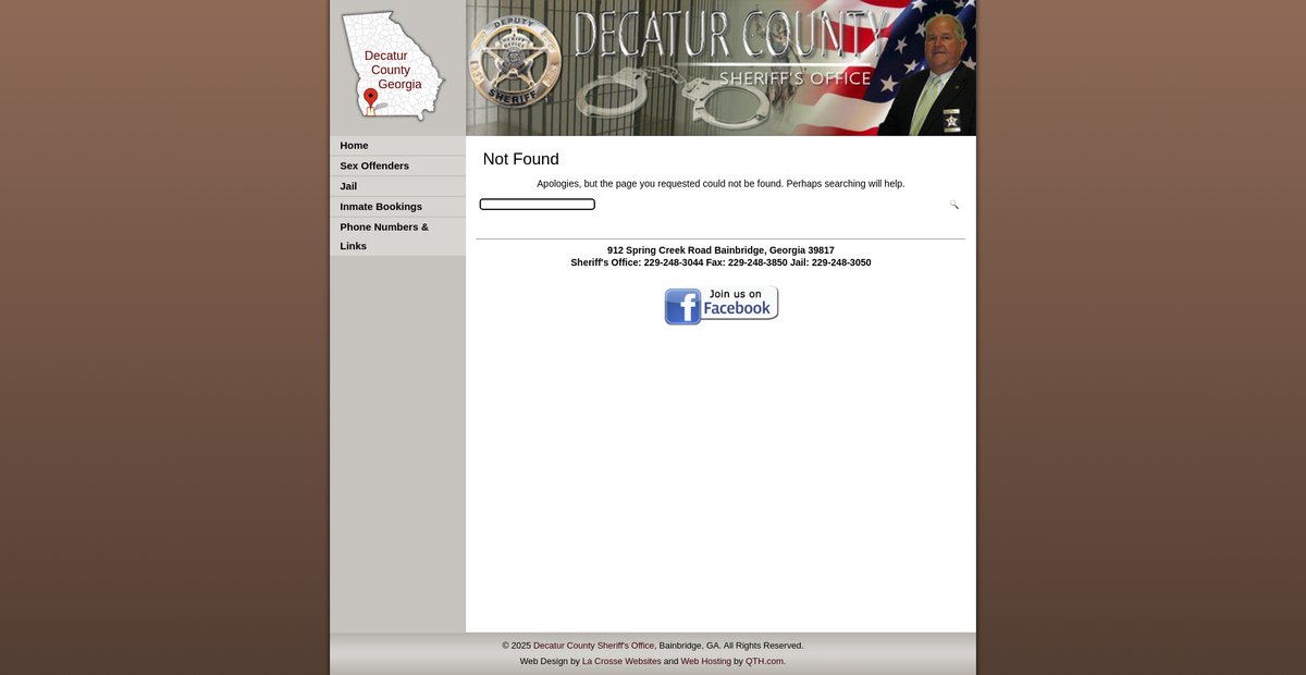 Preview of decaturso.com