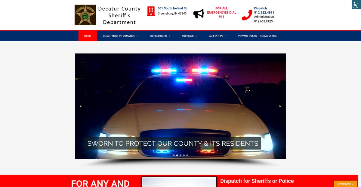 Preview of decaturcountysheriff.com