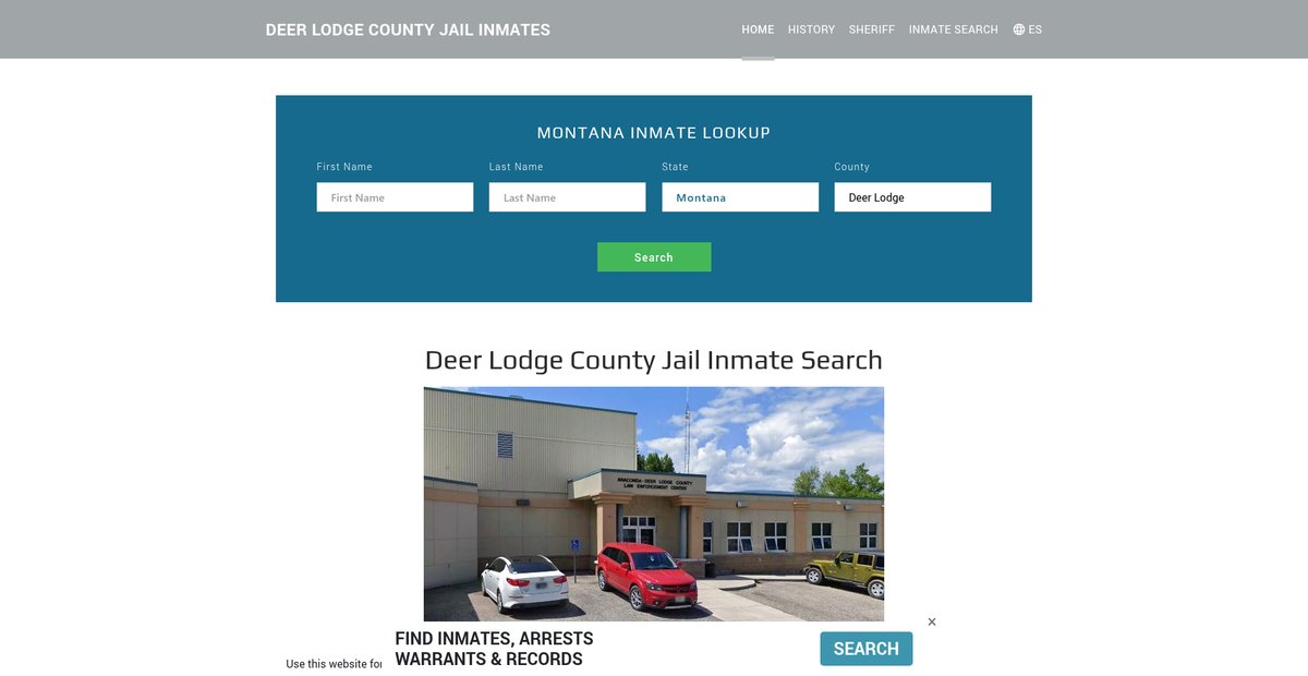 Preview of deerlodgejailroster.org