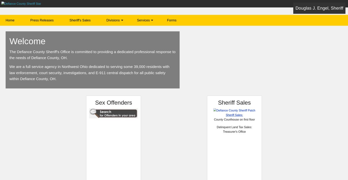 Preview of defiance-county.com