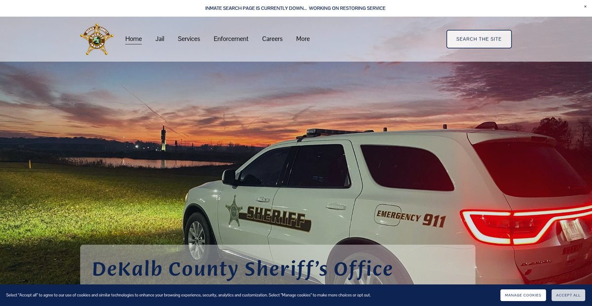 Preview of dekalbsheriff.in.gov