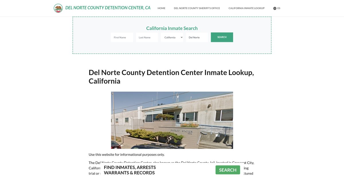 Preview of delnortecountydetentionca.org