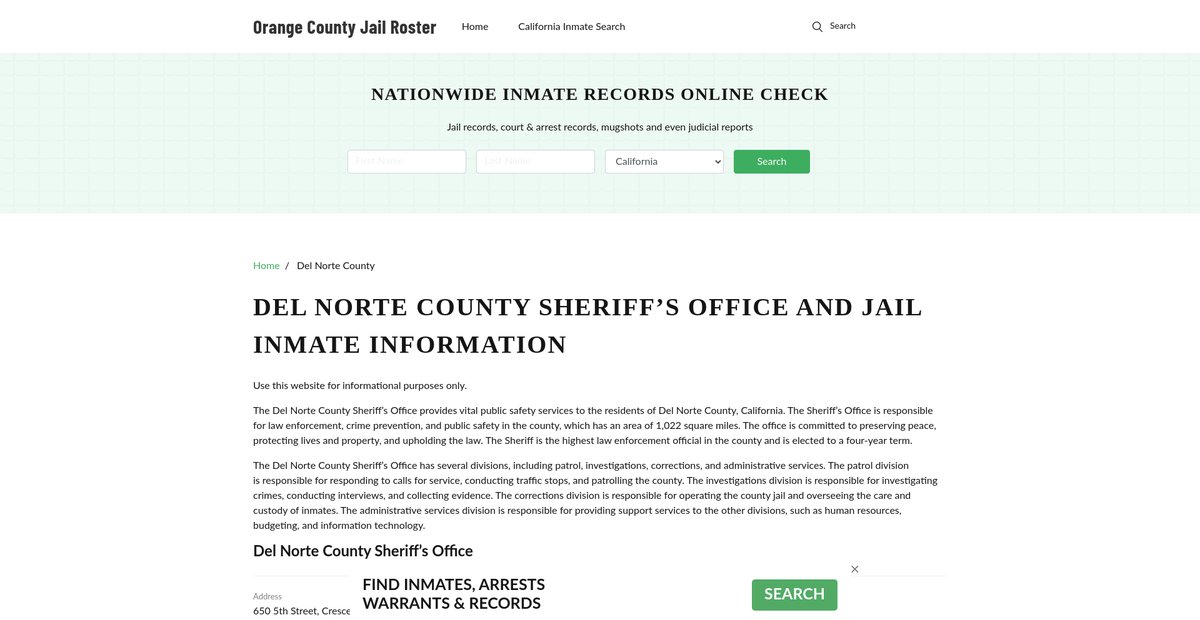 Preview of orangecountyda.com