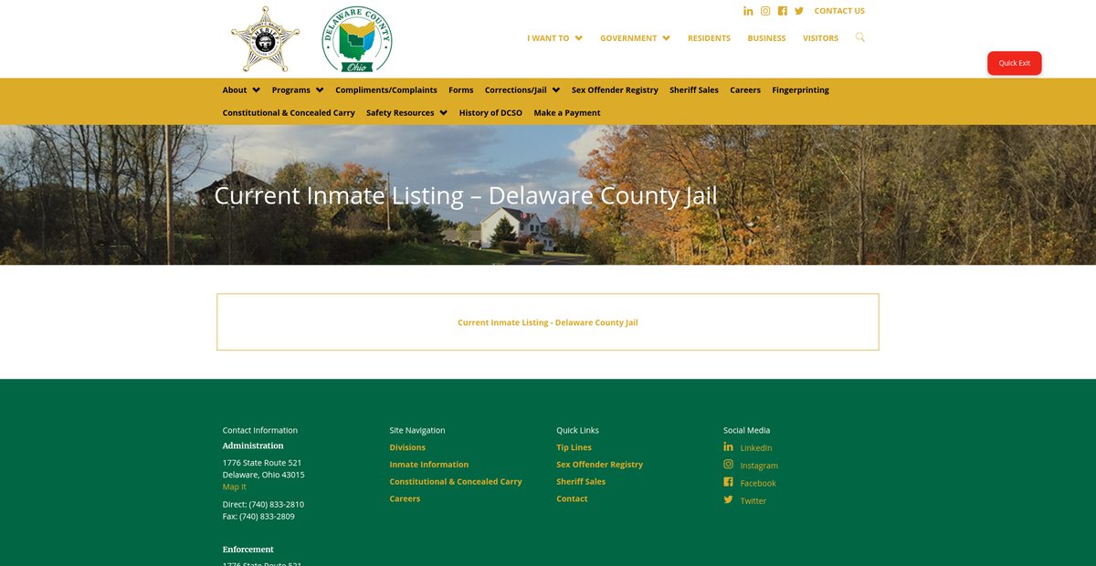 Preview of sheriff.co.delaware.oh.us