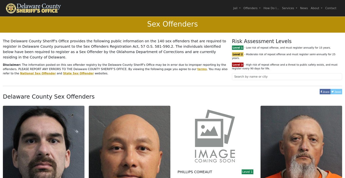 Preview of delcosheriff.org