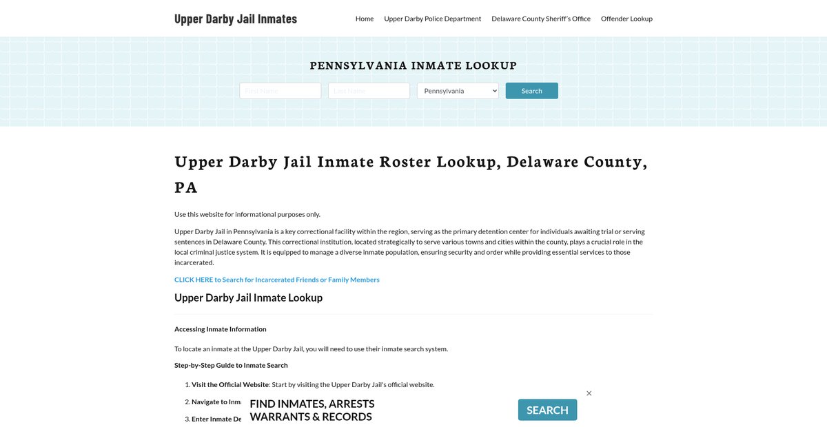 Preview of upperdarbyjail.org
