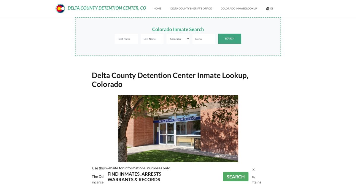Preview of deltacountydetentionco.org