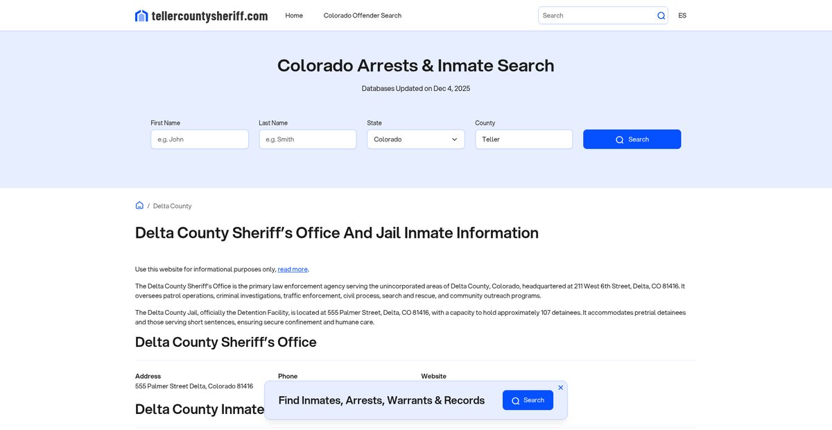 Preview of tellercountysheriff.com