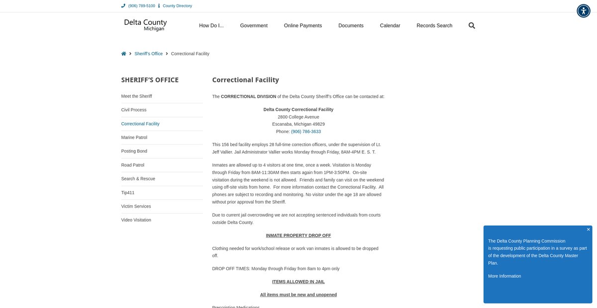 Preview of deltacountymi.gov