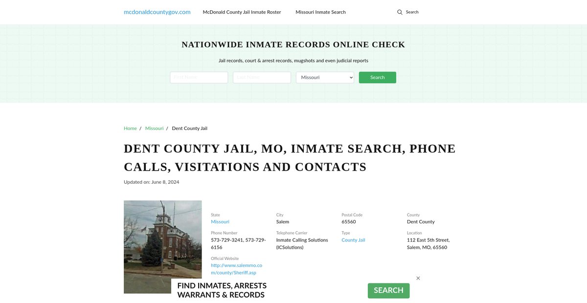 Preview of mcdonaldcountygov.com