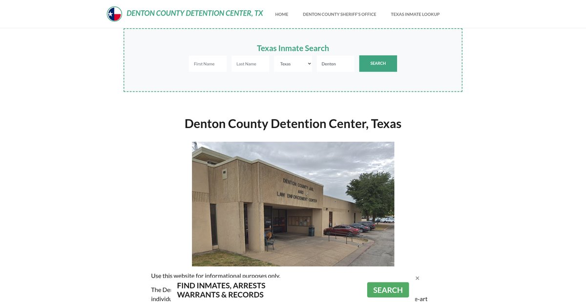 Preview of dentoncountydetentiontx.org