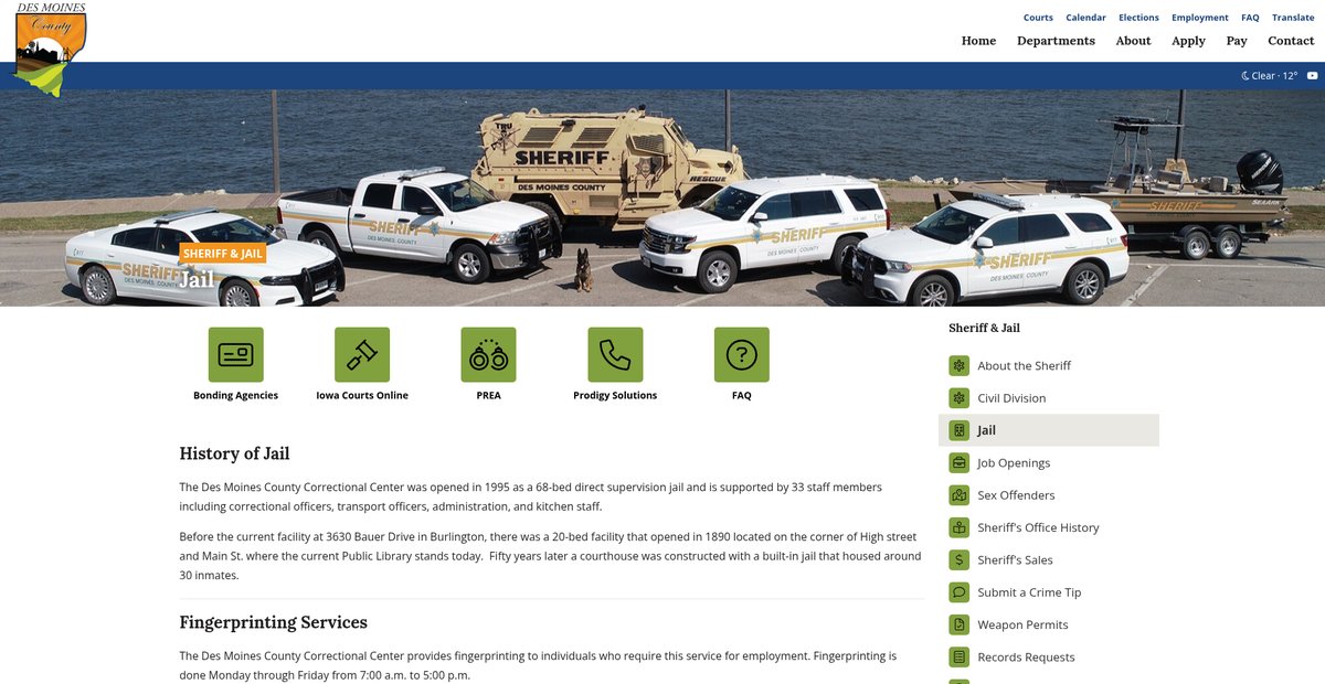 Preview of desmoinescounty.iowa.gov