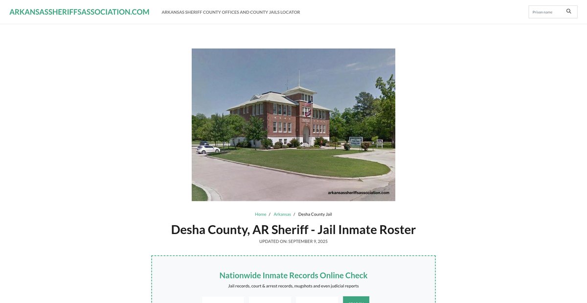 Preview of arkansassheriffsassociation.com