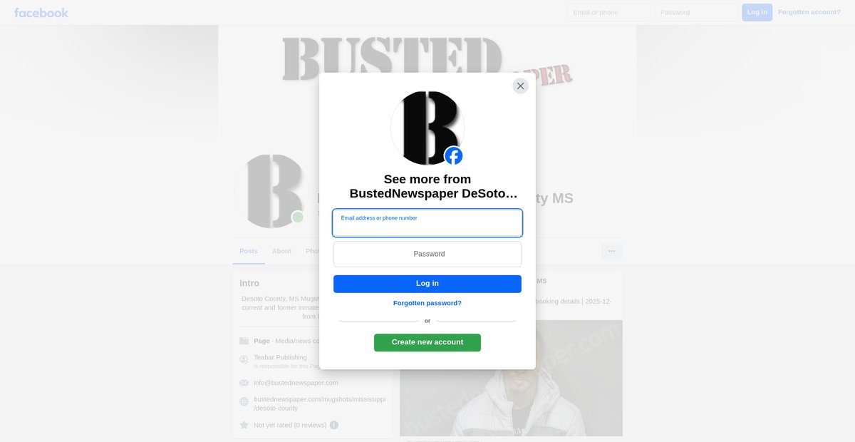 Preview of facebook.com