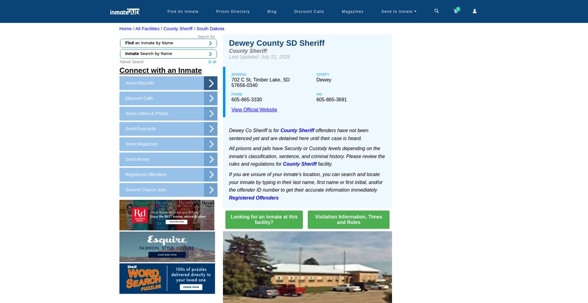 Preview of inmateaid.com