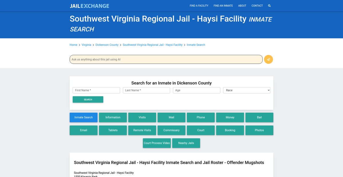 Preview of jailexchange.com