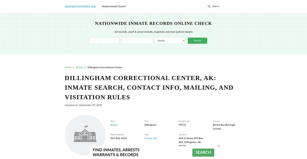 Preview of alaskaprisonroster.org