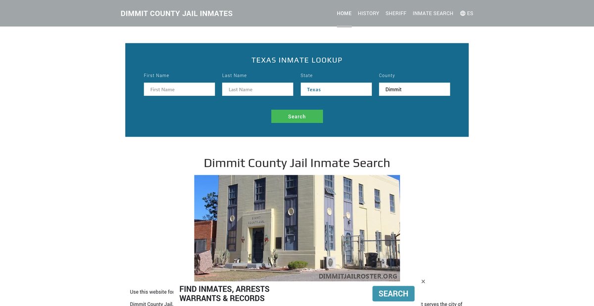 Preview of dimmitjailroster.org