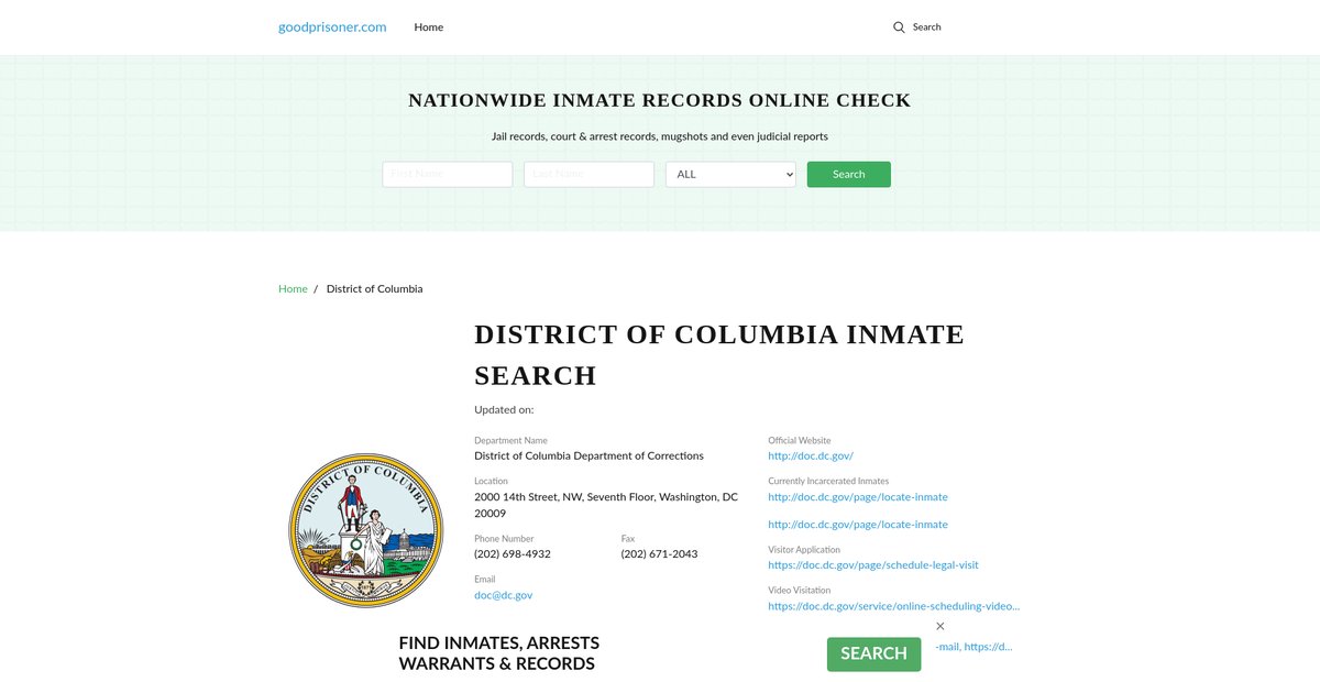 Preview of goodprisoner.com