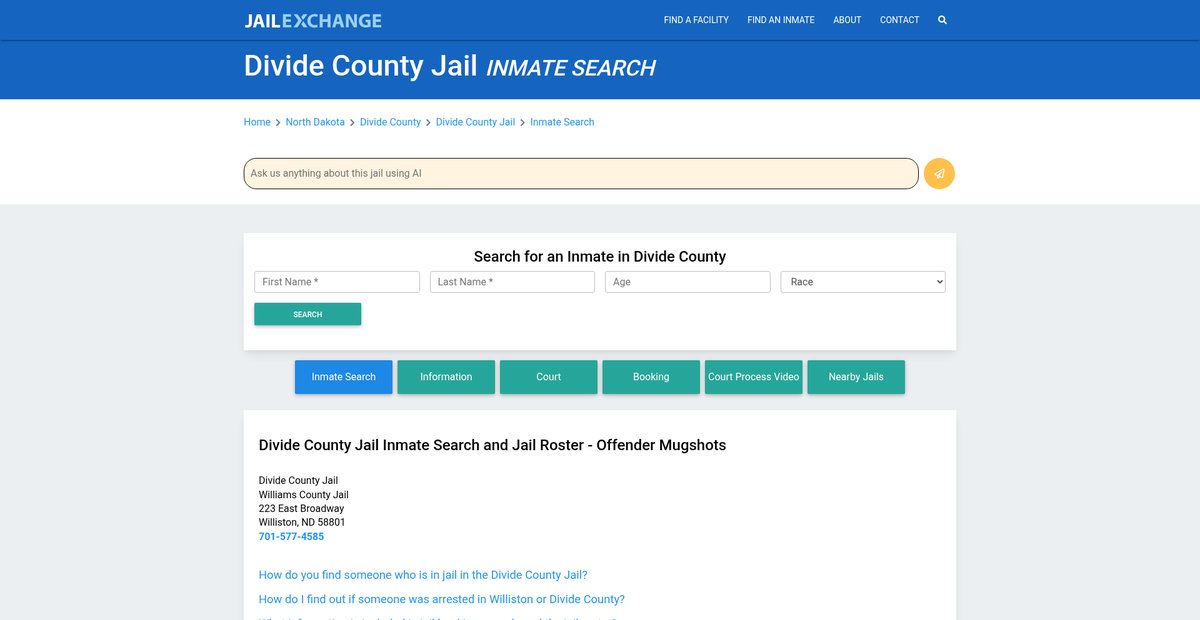 Preview of jailexchange.com