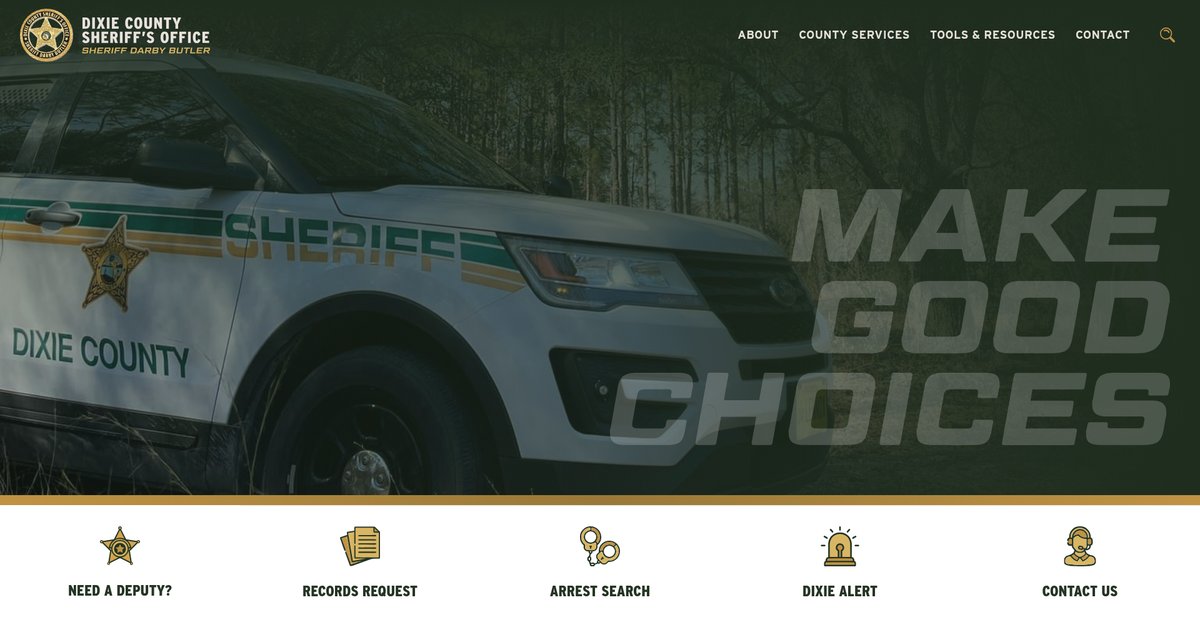 Preview of dixiesheriff.org
