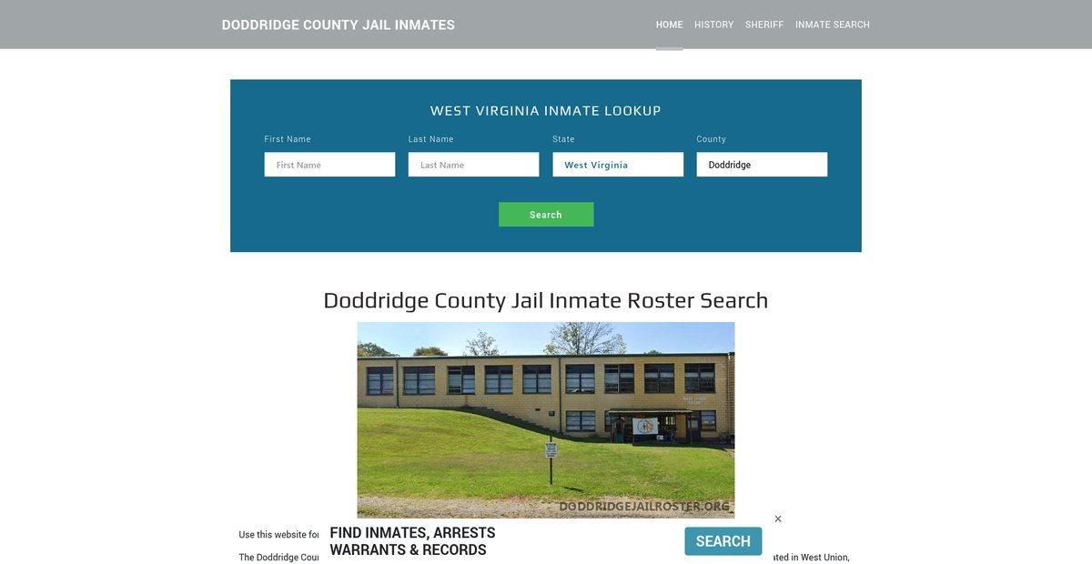 Preview of doddridgejailroster.org