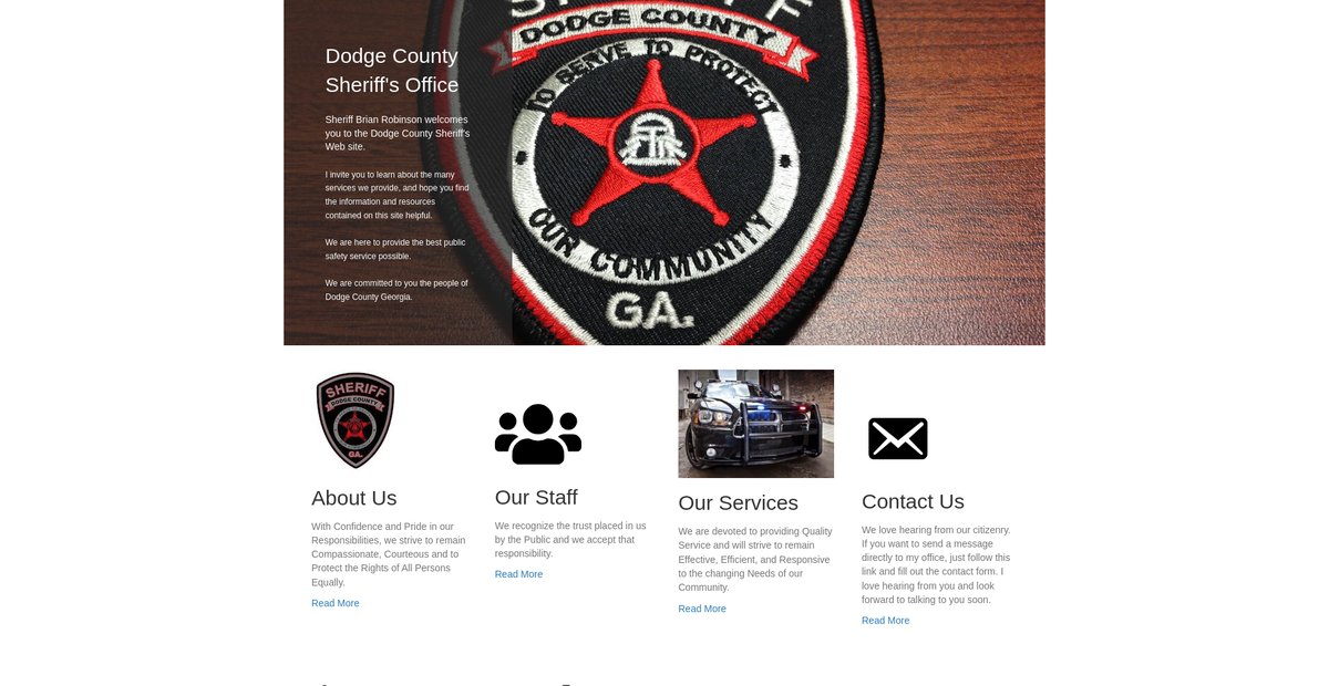 Preview of dodgecountysheriff.org