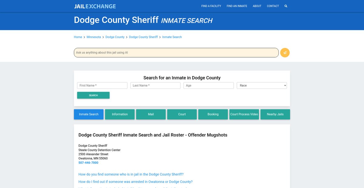 Preview of jailexchange.com