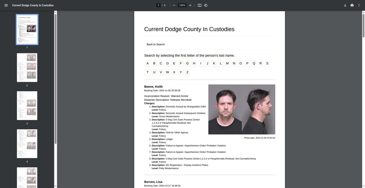 Preview of jailrosters.org