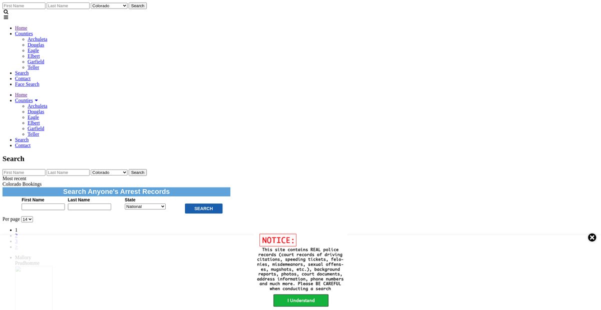 Preview of colorado.arrests.org