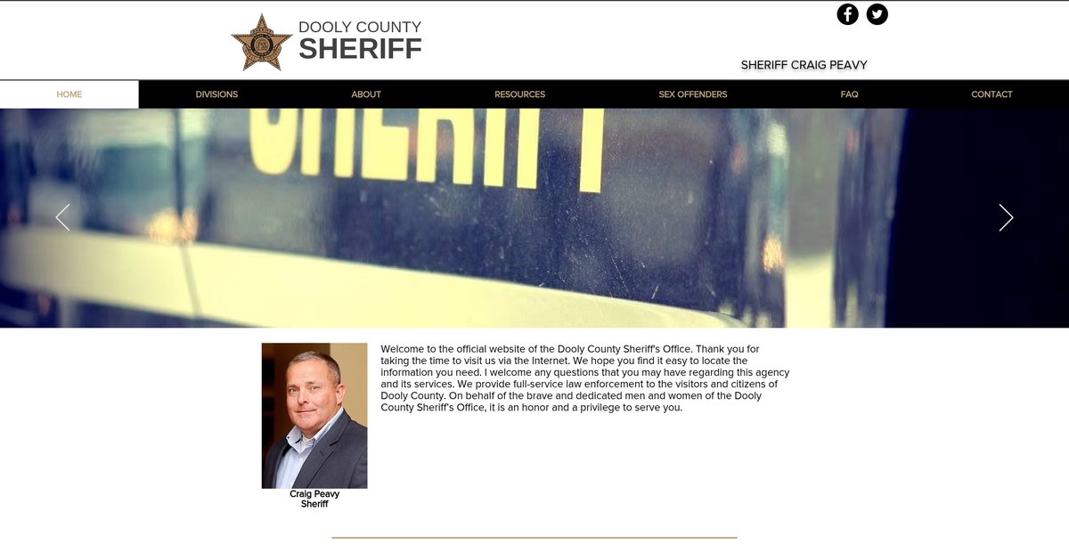 Preview of doolycountysheriff.com