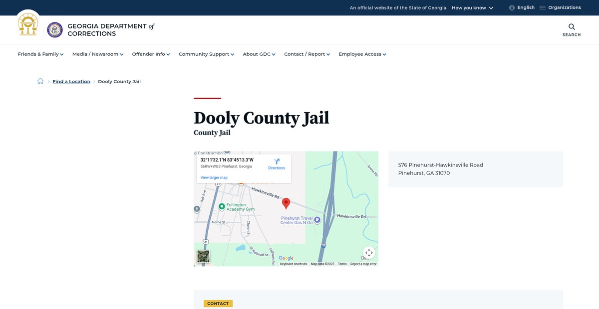 Preview of gdc.georgia.gov