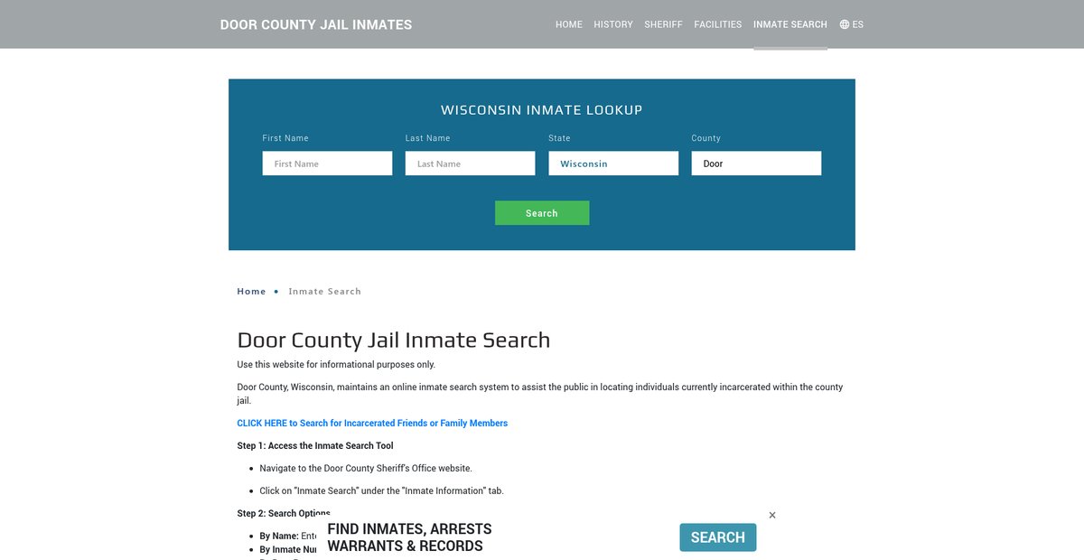 Preview of doorjailroster.org