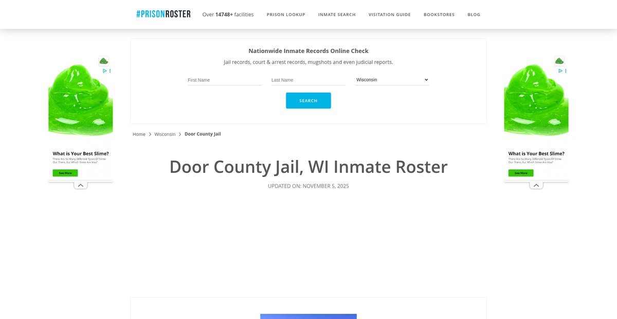 Preview of prisonroster.com