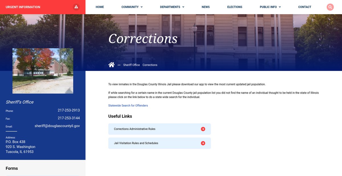 Preview of douglascountyil.gov