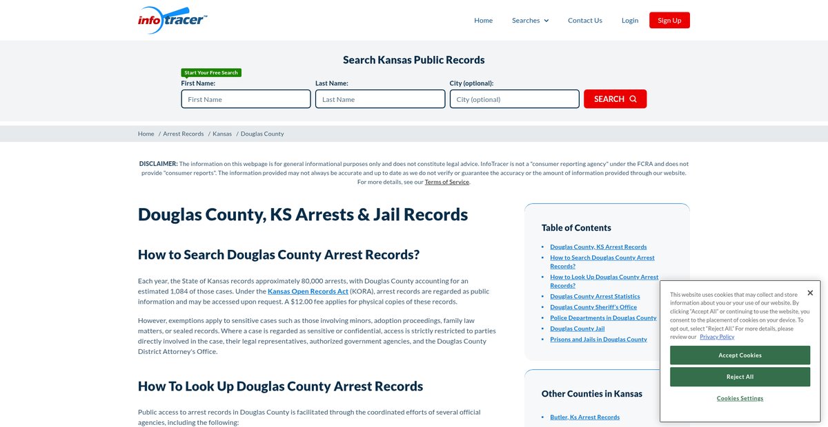 Preview of infotracer.com