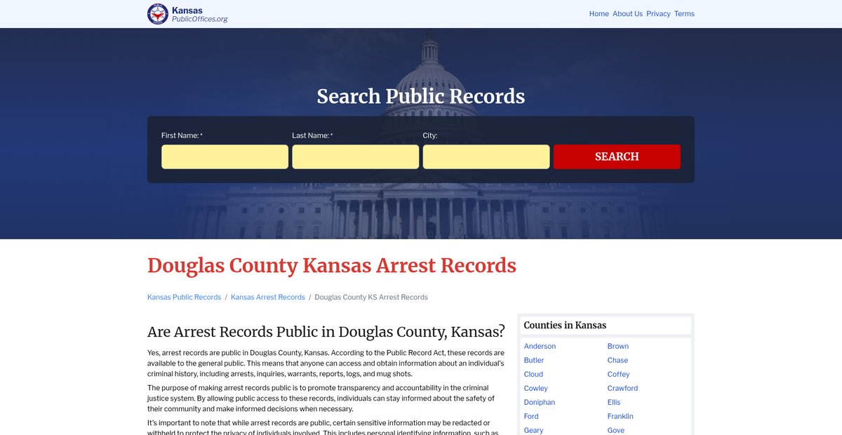 Preview of kansas.publicoffices.org
