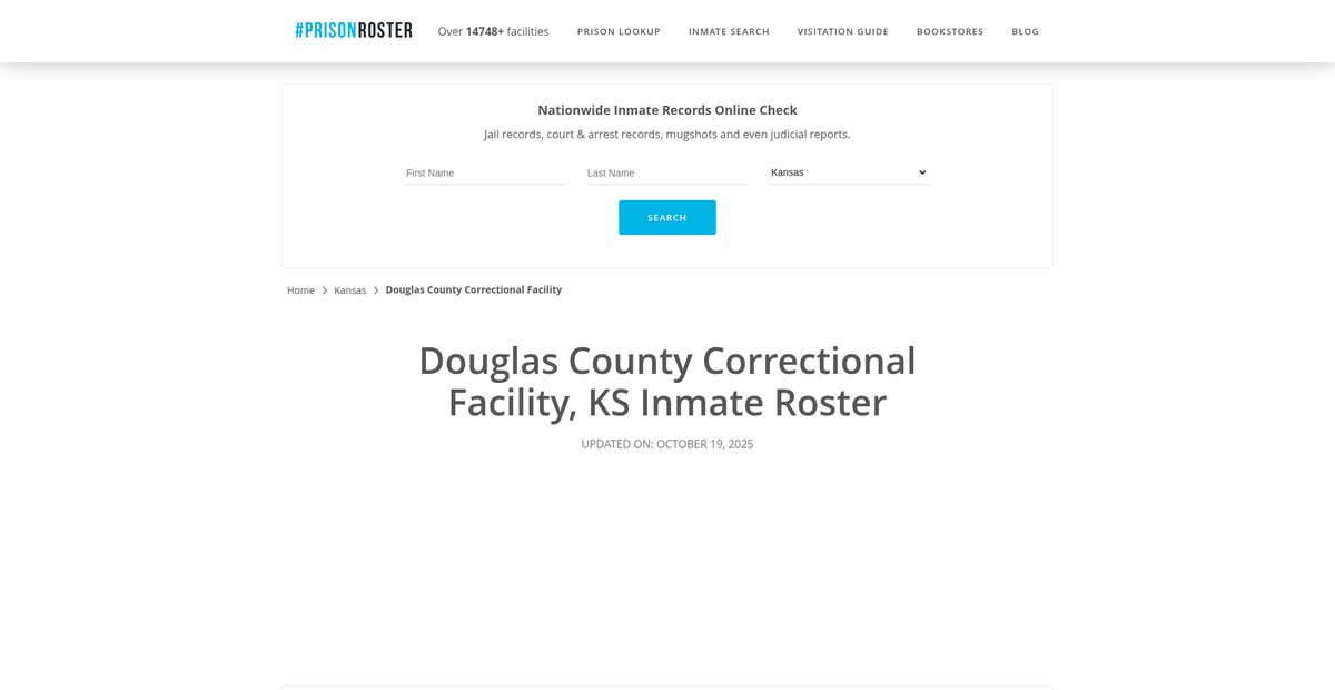 Preview of prisonroster.com
