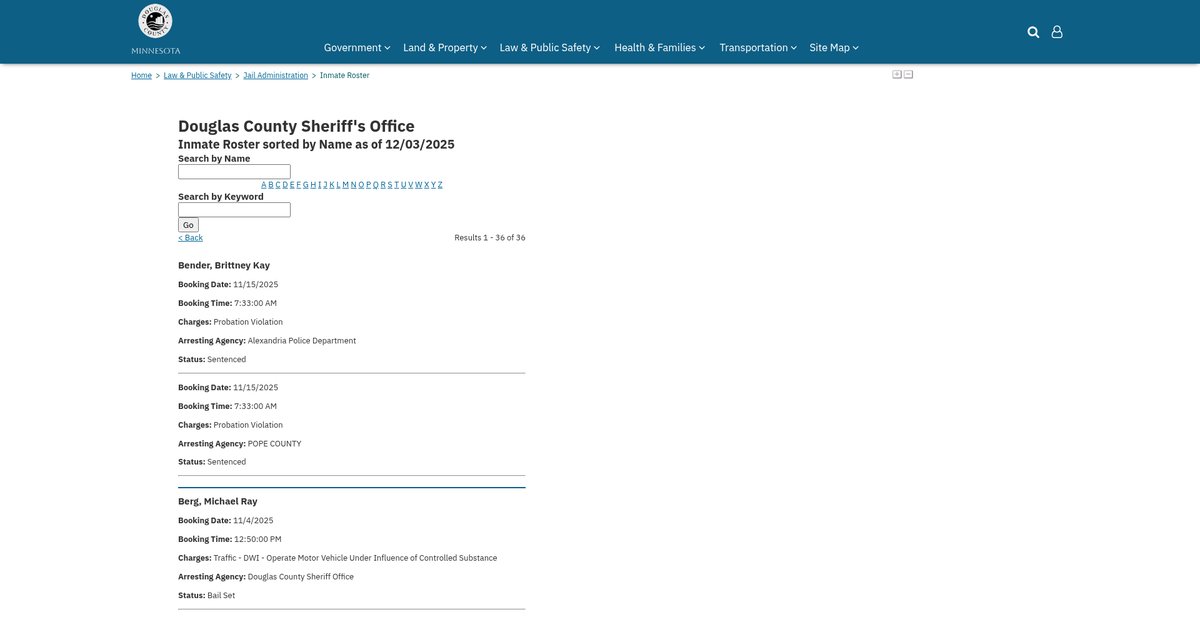 Preview of douglascountymn.gov