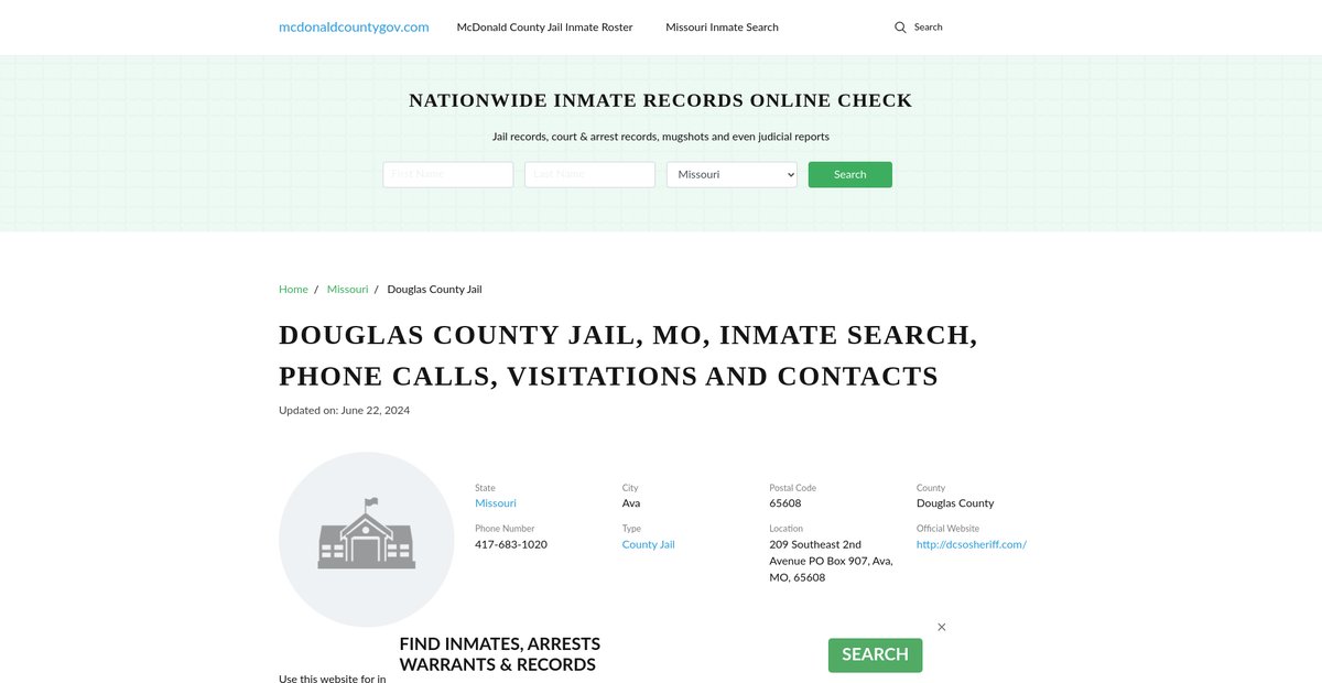 Preview of mcdonaldcountygov.com