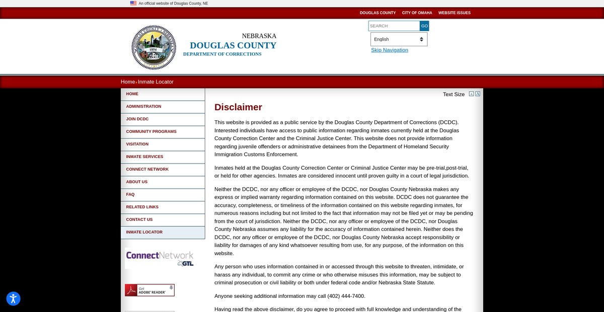Preview of corrections.dccorr.com