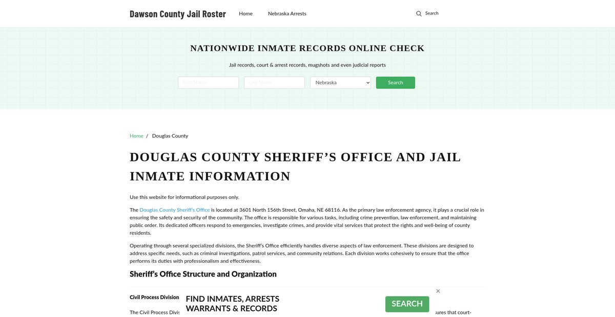Preview of dawsoncountyne.net