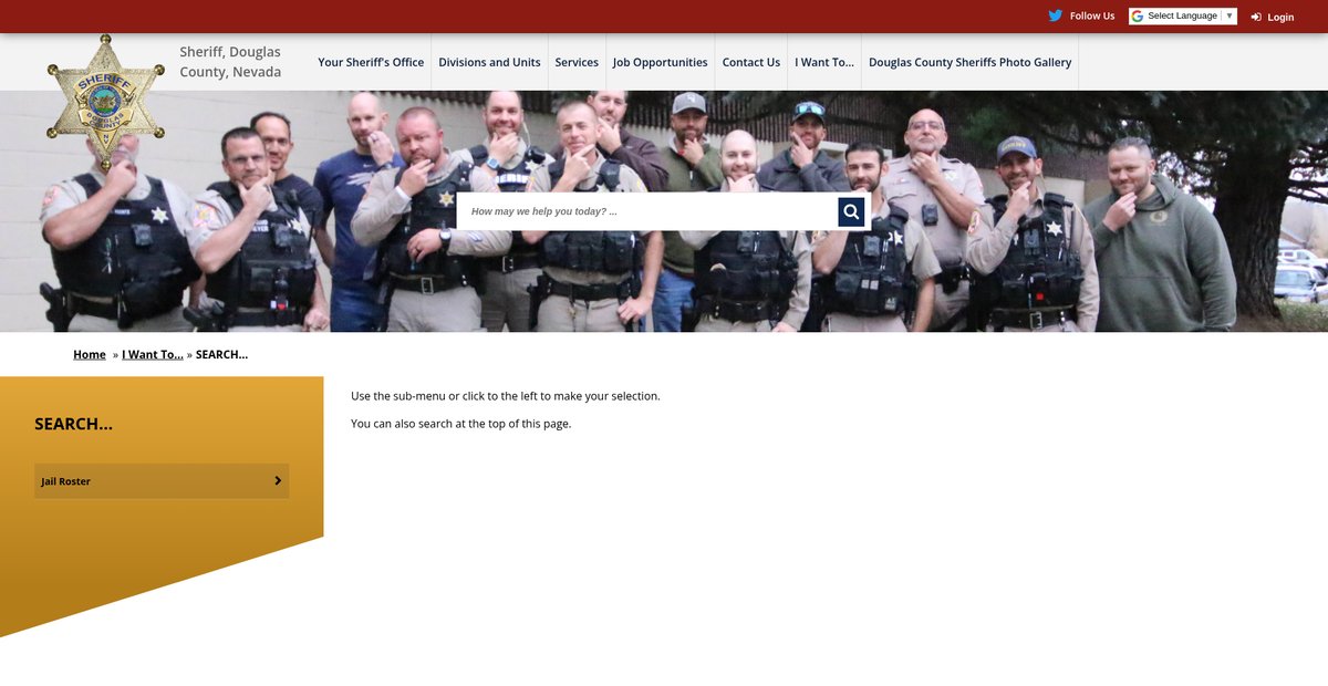 Preview of sheriff.douglascountynv.gov