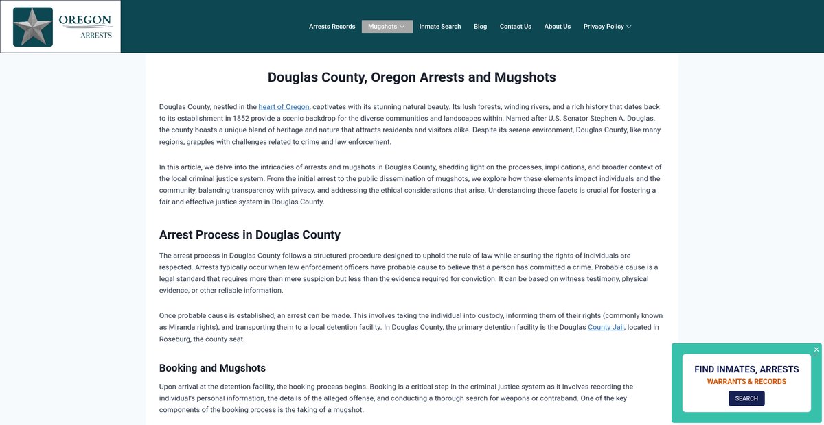 Preview of arrests-or.org