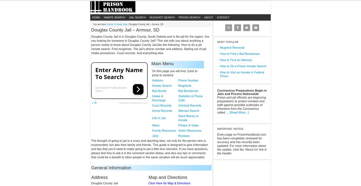 Preview of prisonhandbook.com