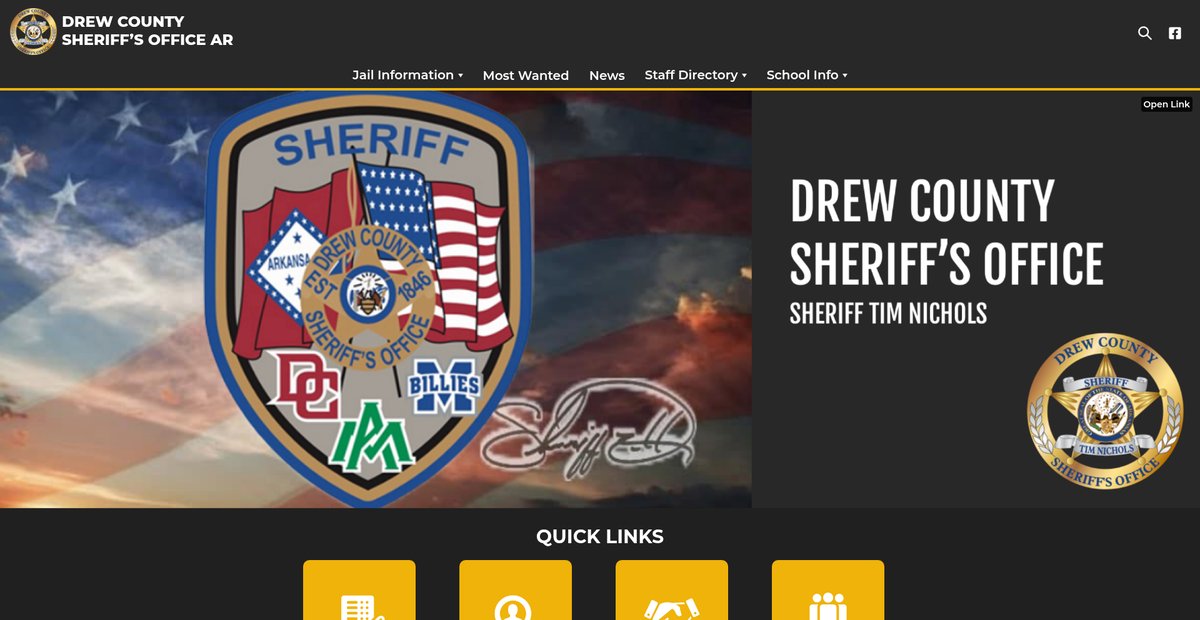 Preview of drewcountysheriff.com