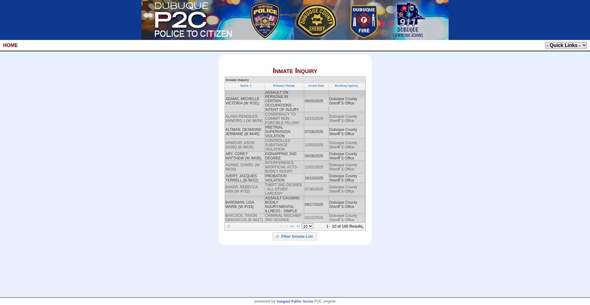 Preview of p2c.cityofdubuque.org