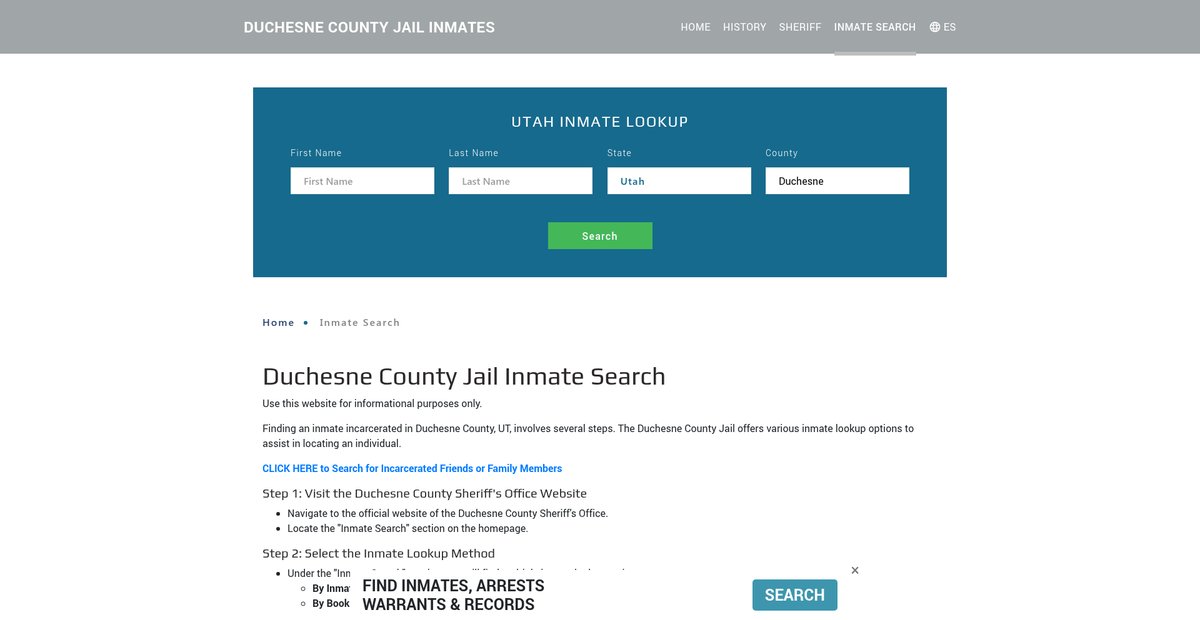 Preview of duchesnejailroster.org